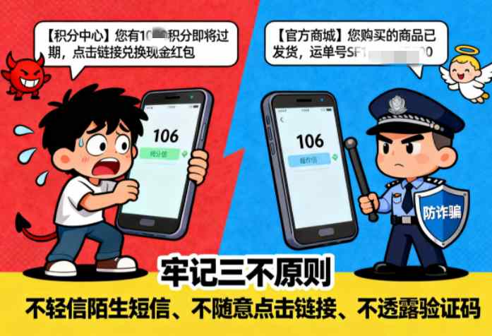 如何辨别106短信真伪