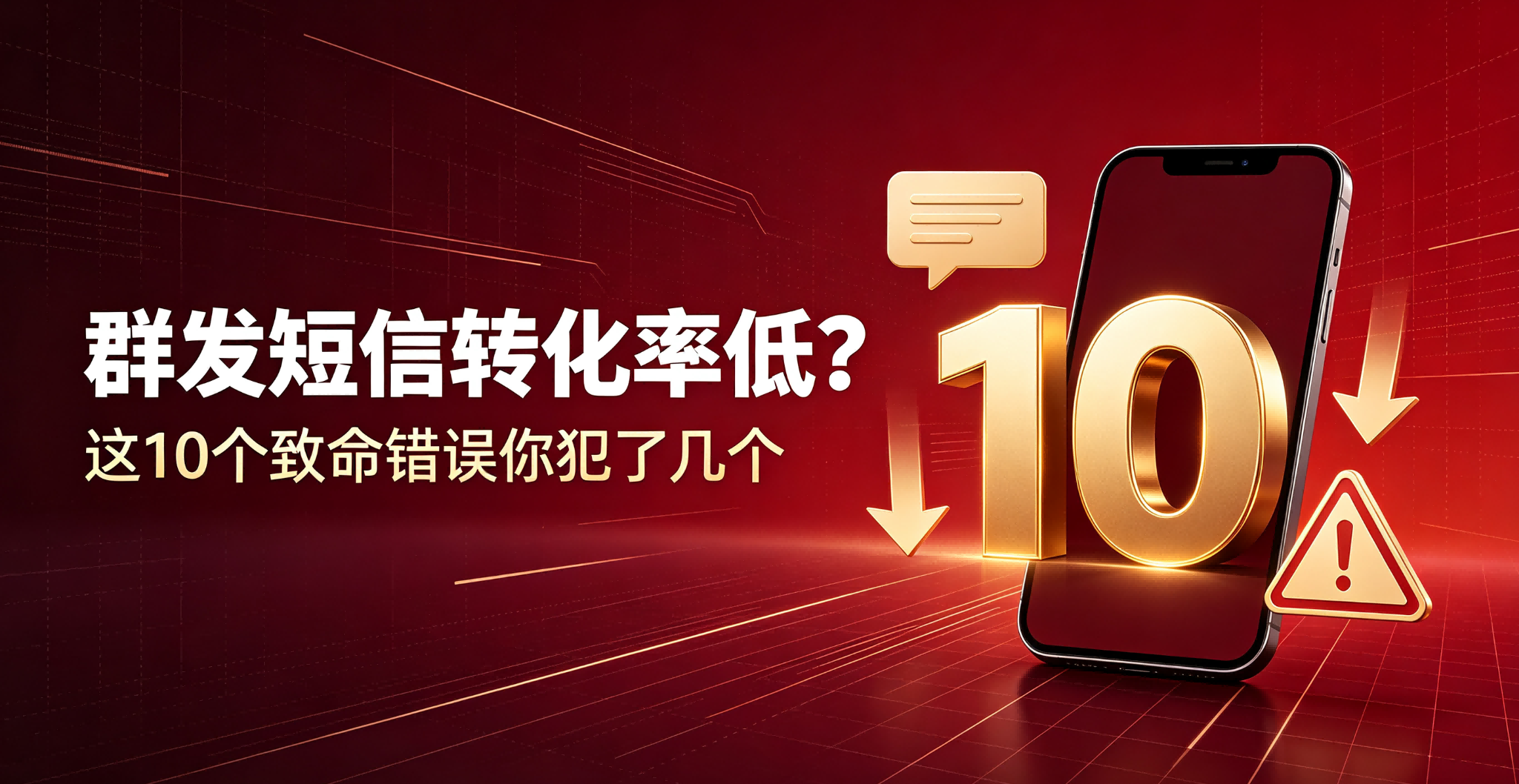 群发短信转化率低？这10个致命错误你犯了几个